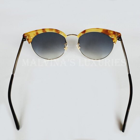 GUCCI SUNGLASSES GG00222 003 HAVANA ACETATE METAL TIGER HEAD GG LOGO ENG… main image 14